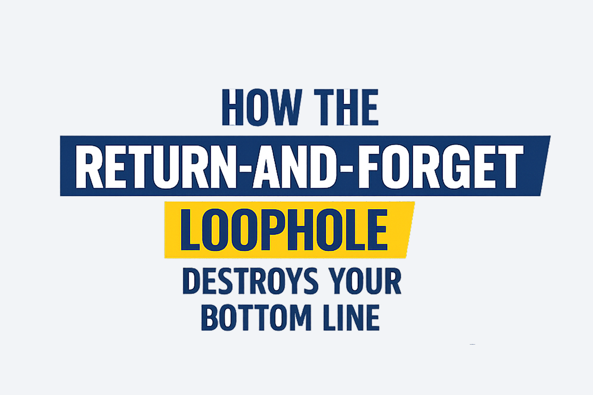 How the Return-and-Forget Loophole Destroys Your Bottom Line