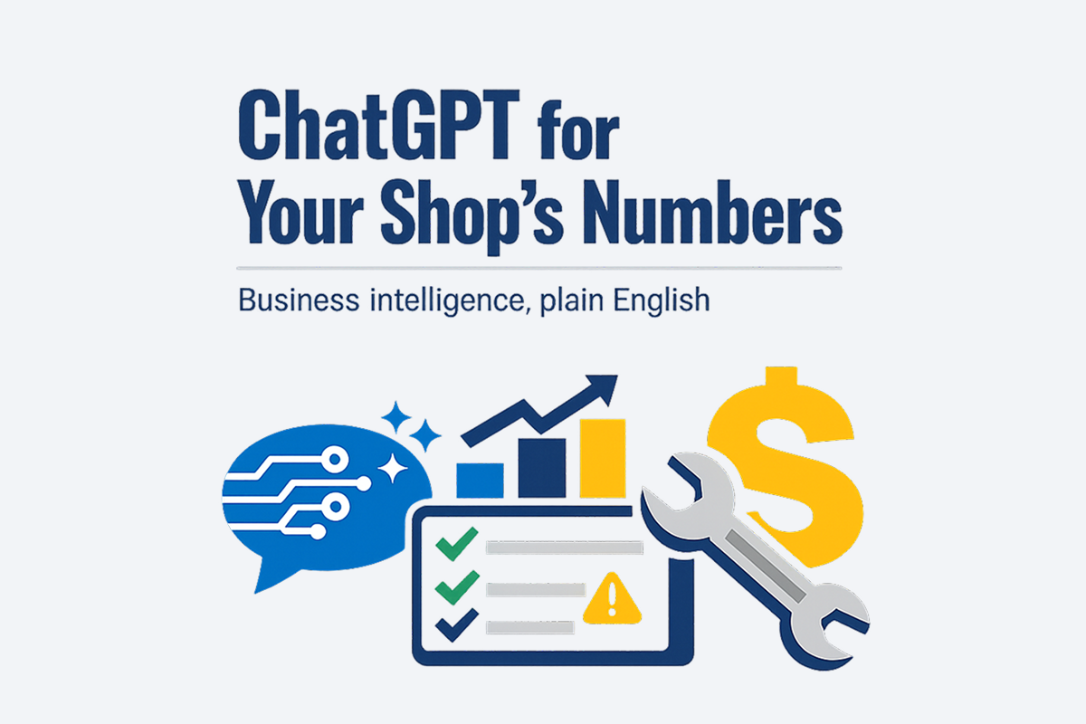 ChatGPT for Business Intelligence, But Built for Your Auto Repair Shop
