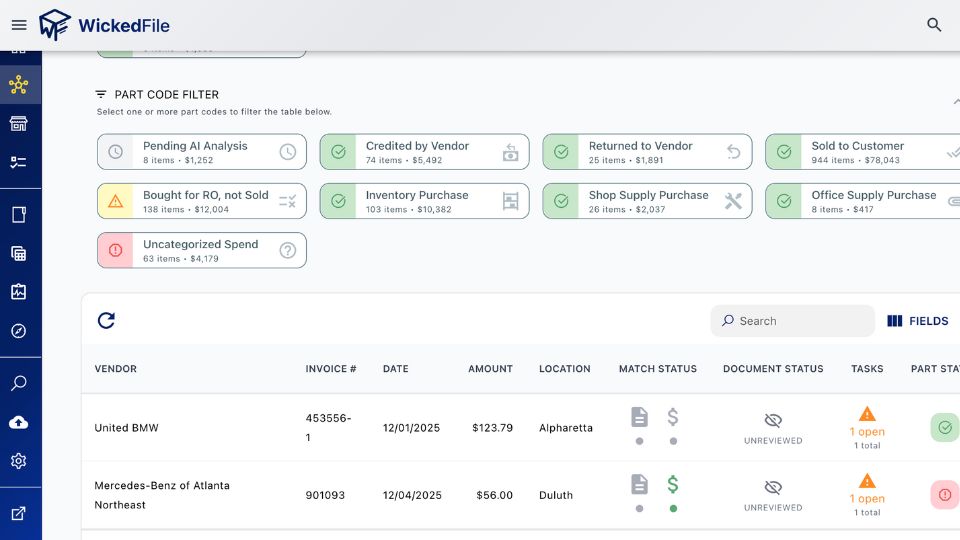 WickedFile AP workflow