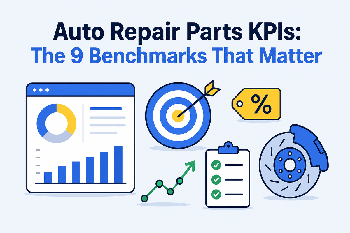 Auto Repair Parts KPIs: The 9 Benchmarks That Tell You If Your Margin Is Healthy